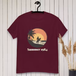 Klassisk 80-talssurfare - Summer 1984 T-shirt