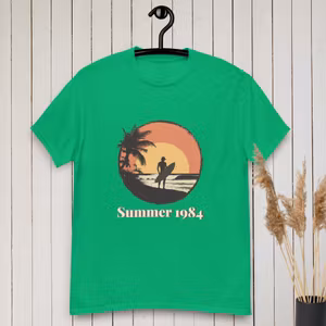 Vintage 80s Surfer - Summer 1984 T-shirt