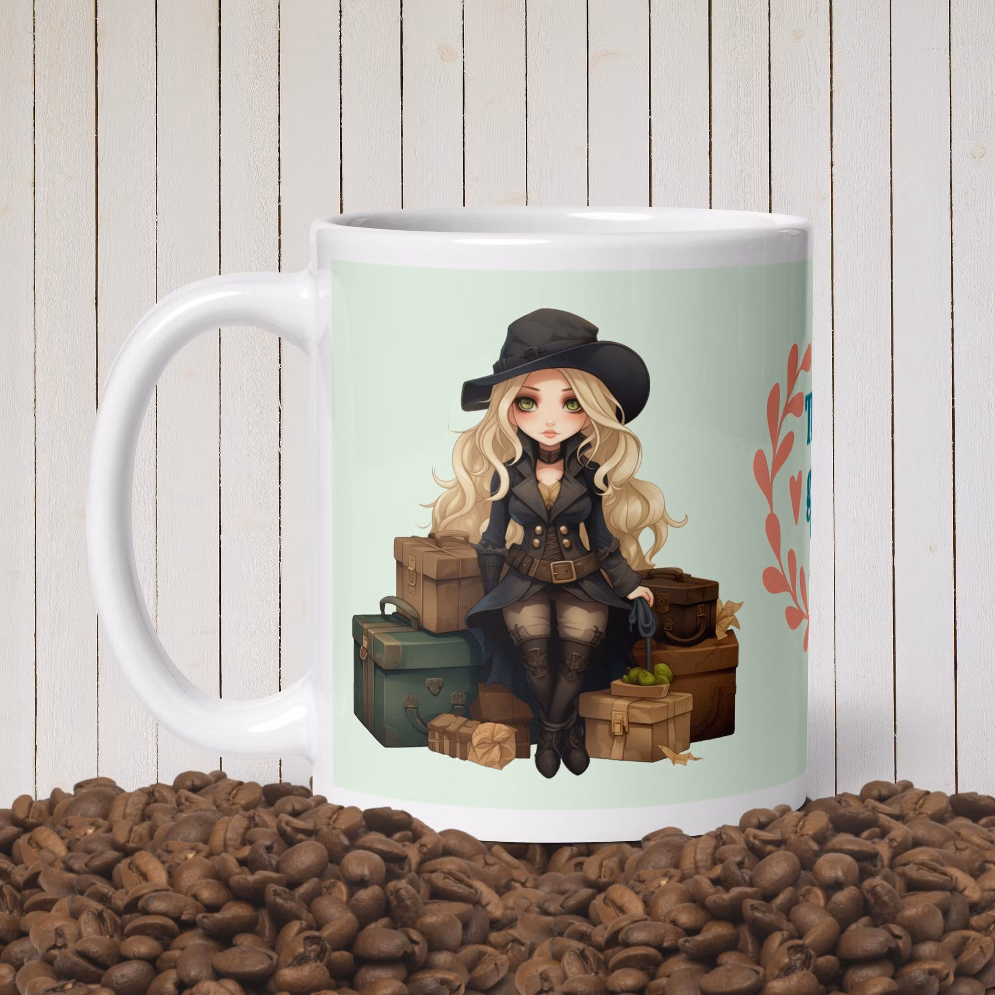 This Girl Can | Tiny Looter Collection | Steampunk Gift | Perfect for Coffee or Tea Lovers