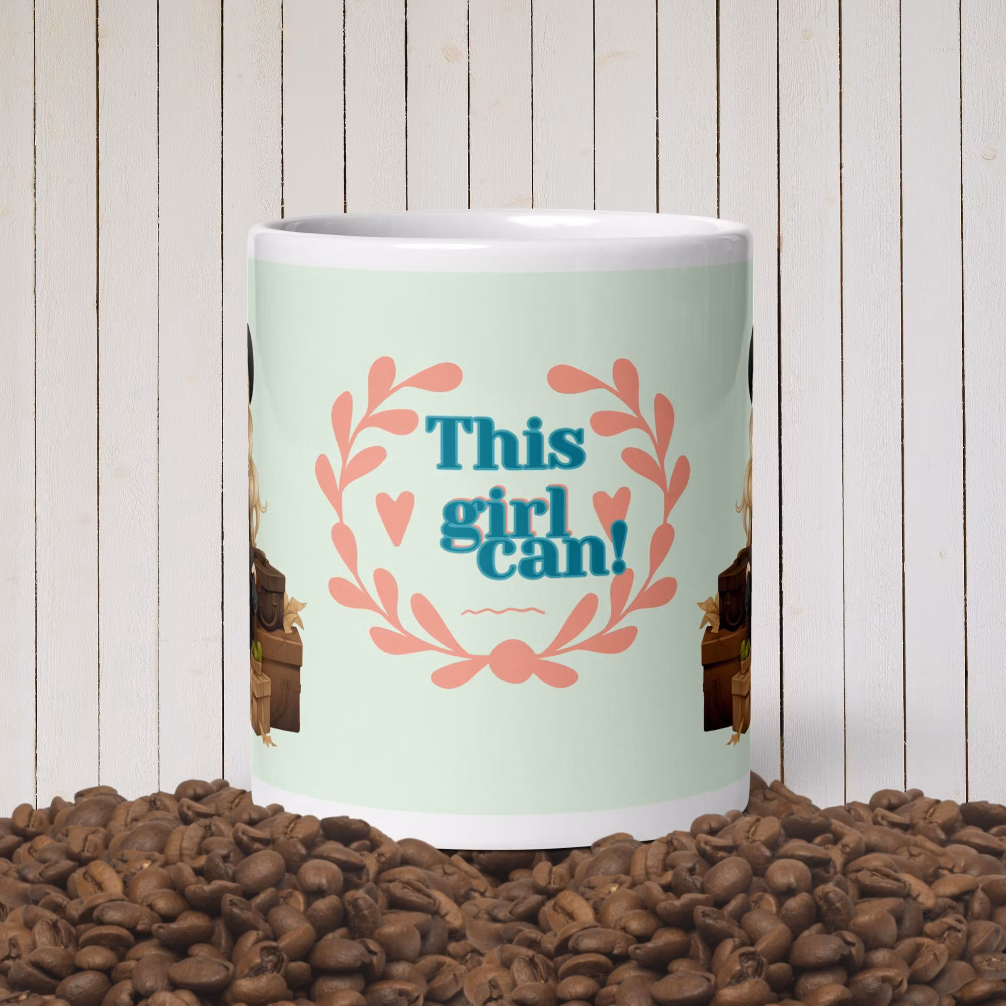 This Girl Can | Tiny Looter Collection | Steampunk Gift | Perfect for Coffee or Tea Lovers