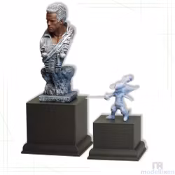 Fyrkantig displaysockel i olika storlekar