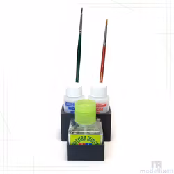 Förvaringslösning till dekalvätskor och cementlim