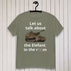 Let us talk about the Elefant in the room T-shirt
