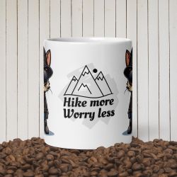 Tiny Looter - Hike More - Worry Less mug
