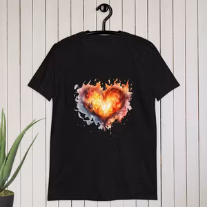 Burning Heart T-shirt