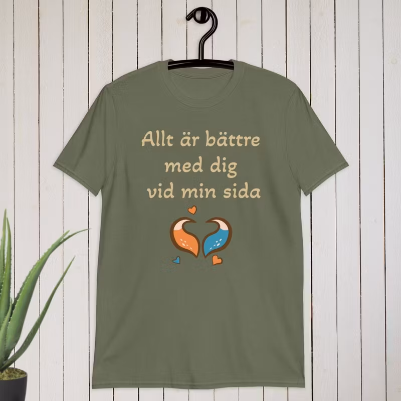 Allt är bättre med dig vid min sida T-shirt