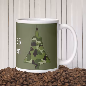 Saab 35 Draken mugg