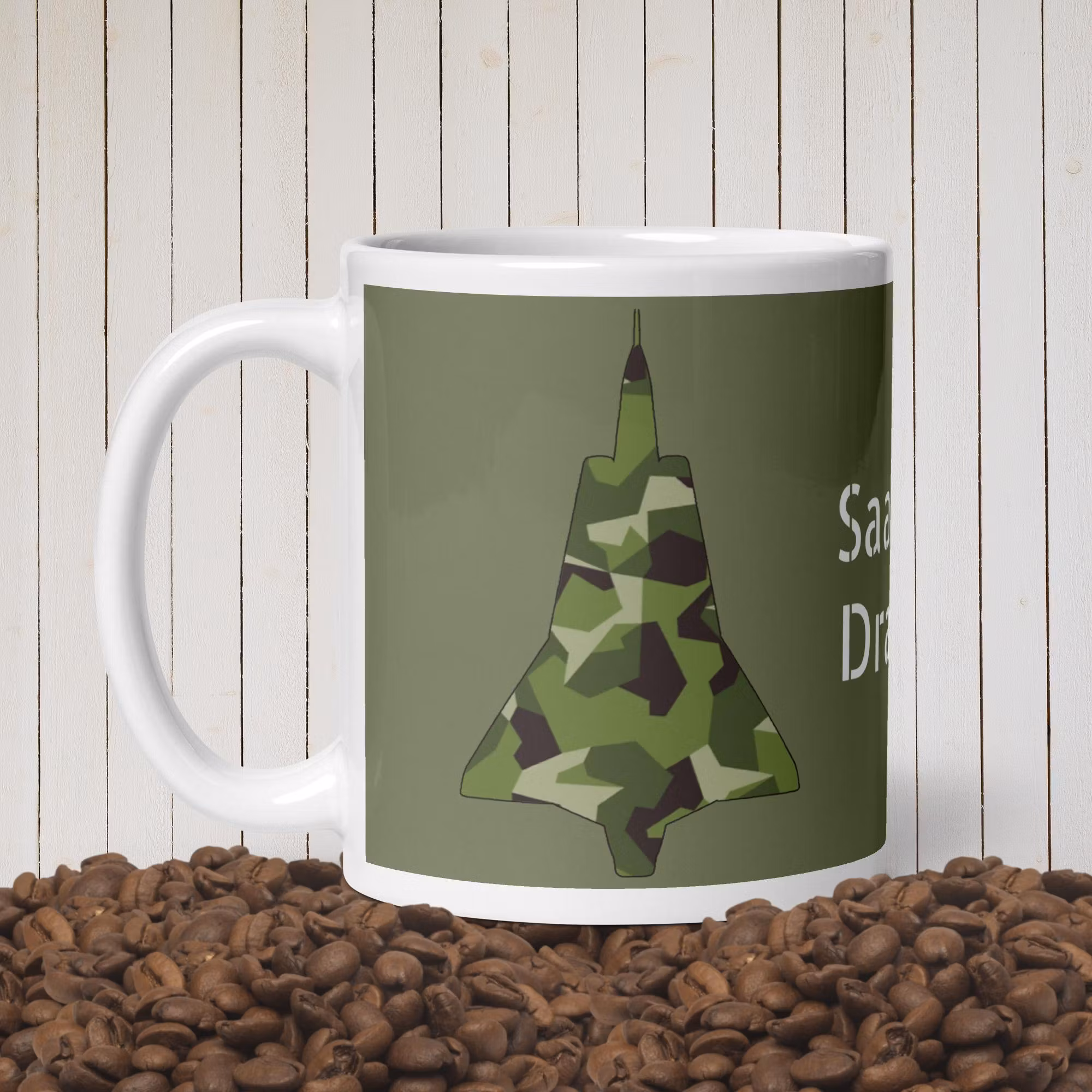 Saab 35 Draken mug