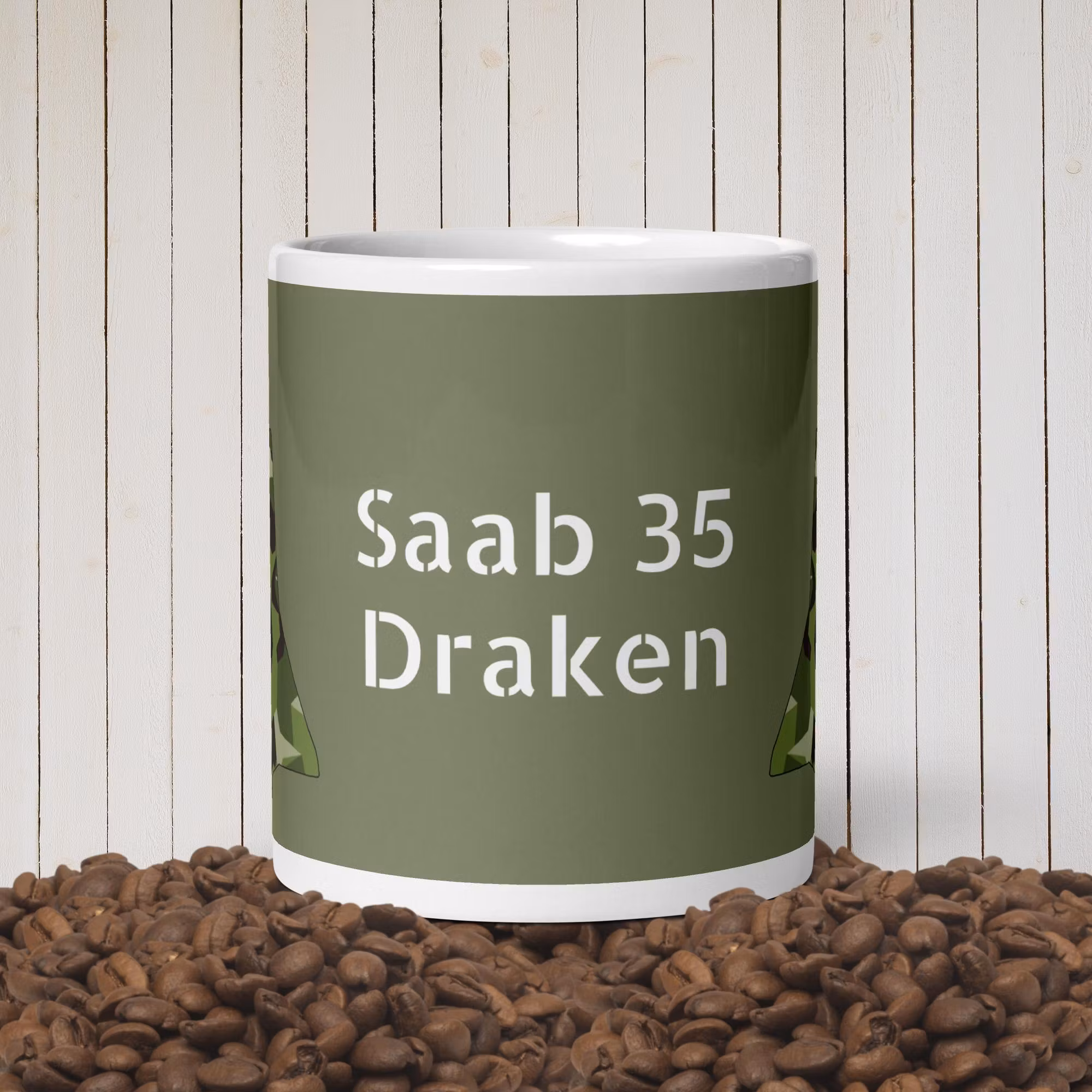 Saab 35 Draken mug