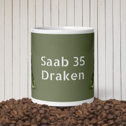 Saab 35 Draken mugg