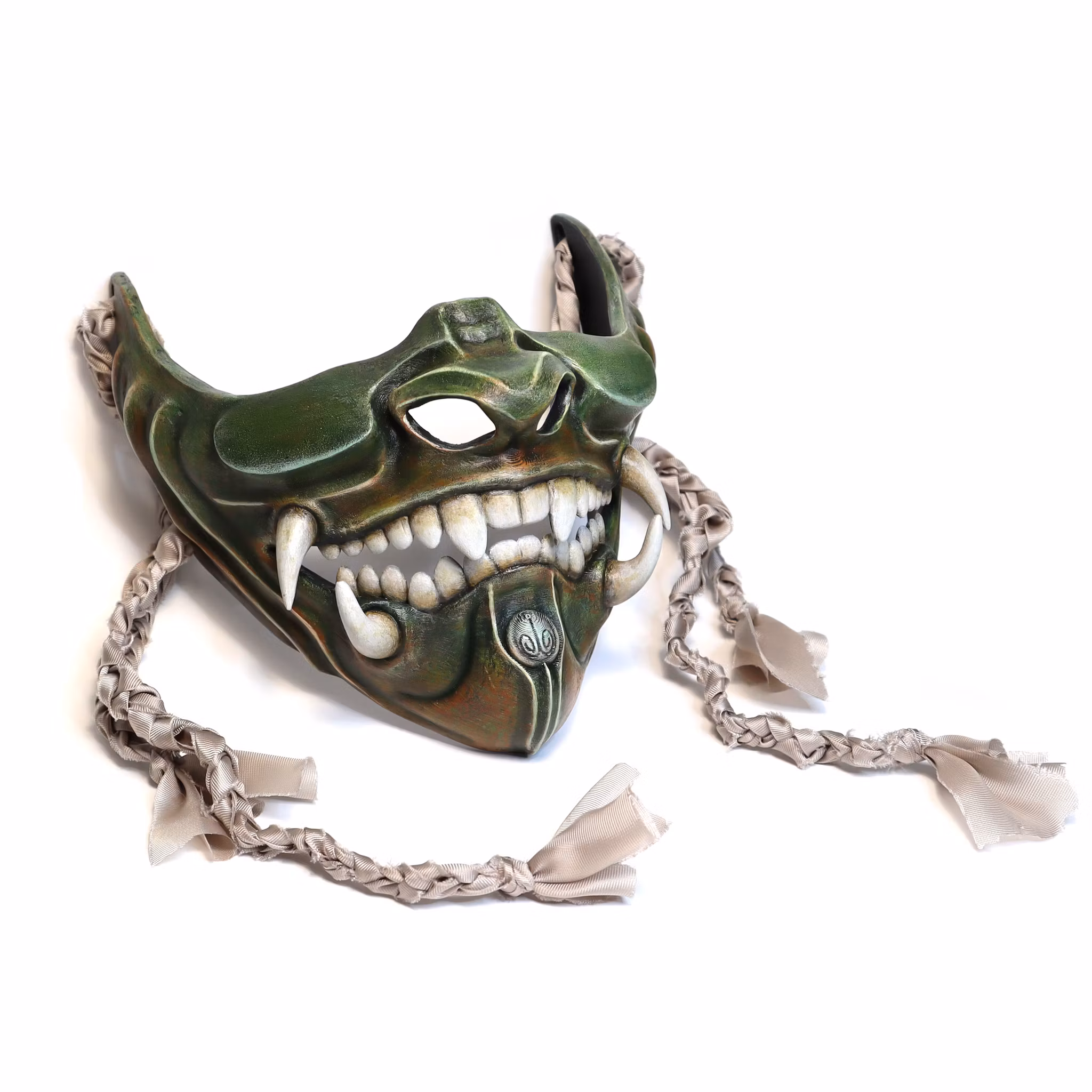 Handmade Oni Mask - Japanese demon mask