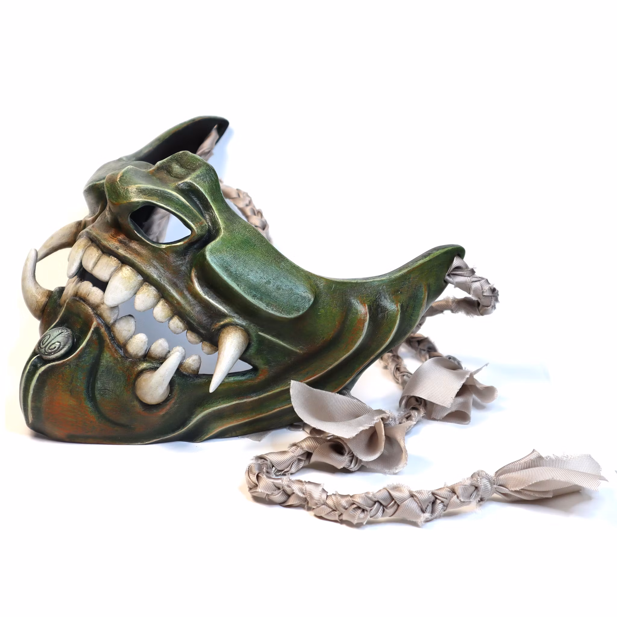 Handmade Oni Mask - Japanese demon mask