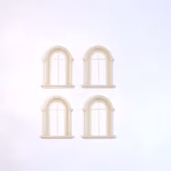 Fönsterset 4 st 20x30 mm, skala 1/35