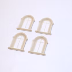 Fönsterset 4 st 20x30 mm, skala 1/35