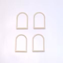 Fönsterset 4 st 20x30 mm, skala 1/35