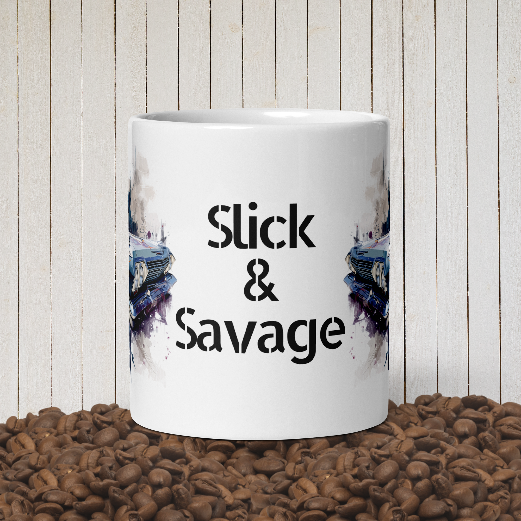 Slick & Savage mug