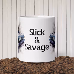 Slick & Savage mugg