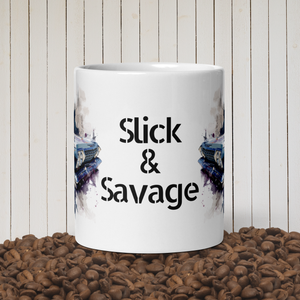Slick & Savage mug