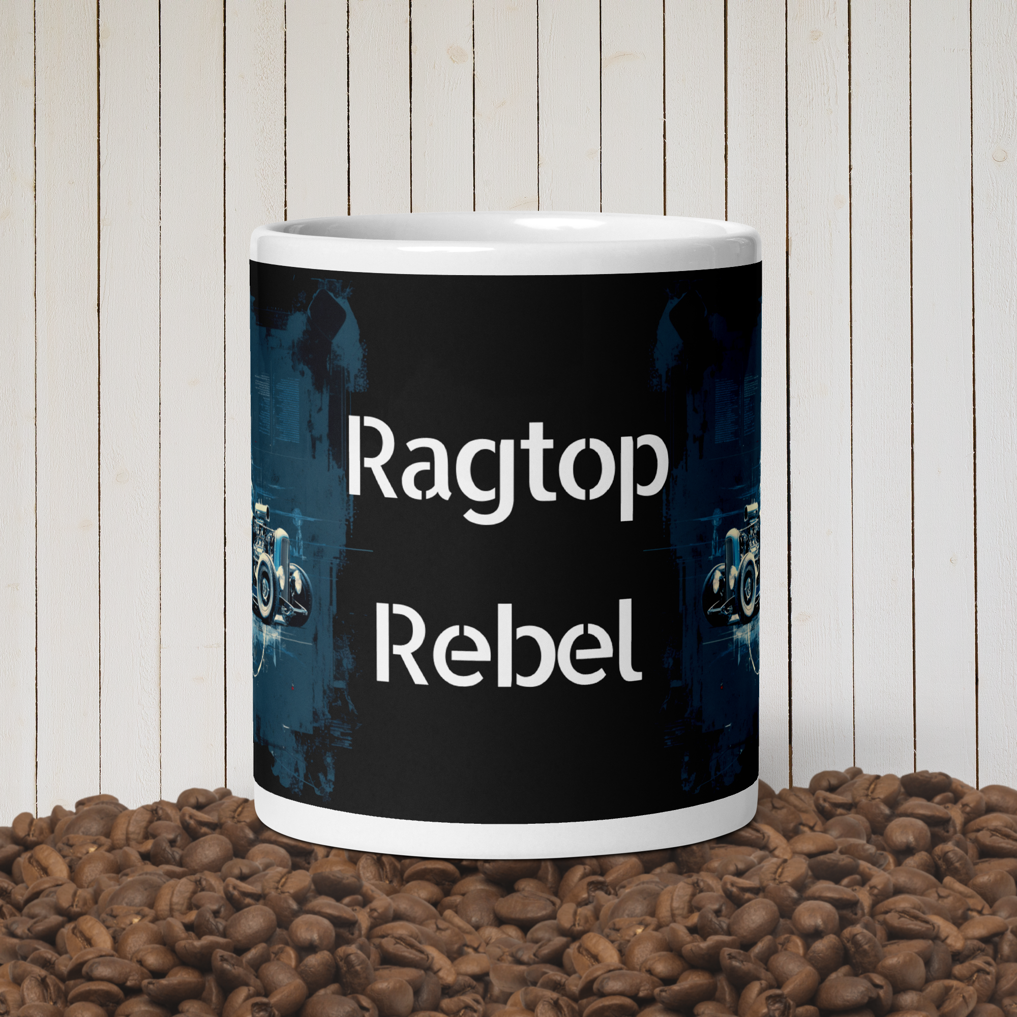 Ragtop Rebel mugg