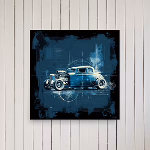 Ragtop Rebel Poster