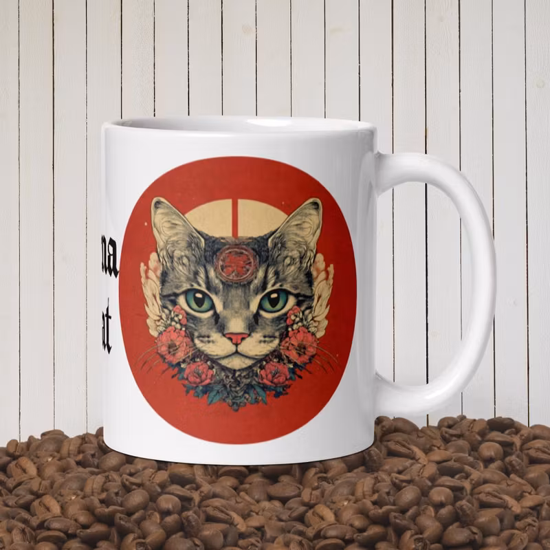 Luna Cat mug