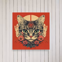 Luna Cat Poster