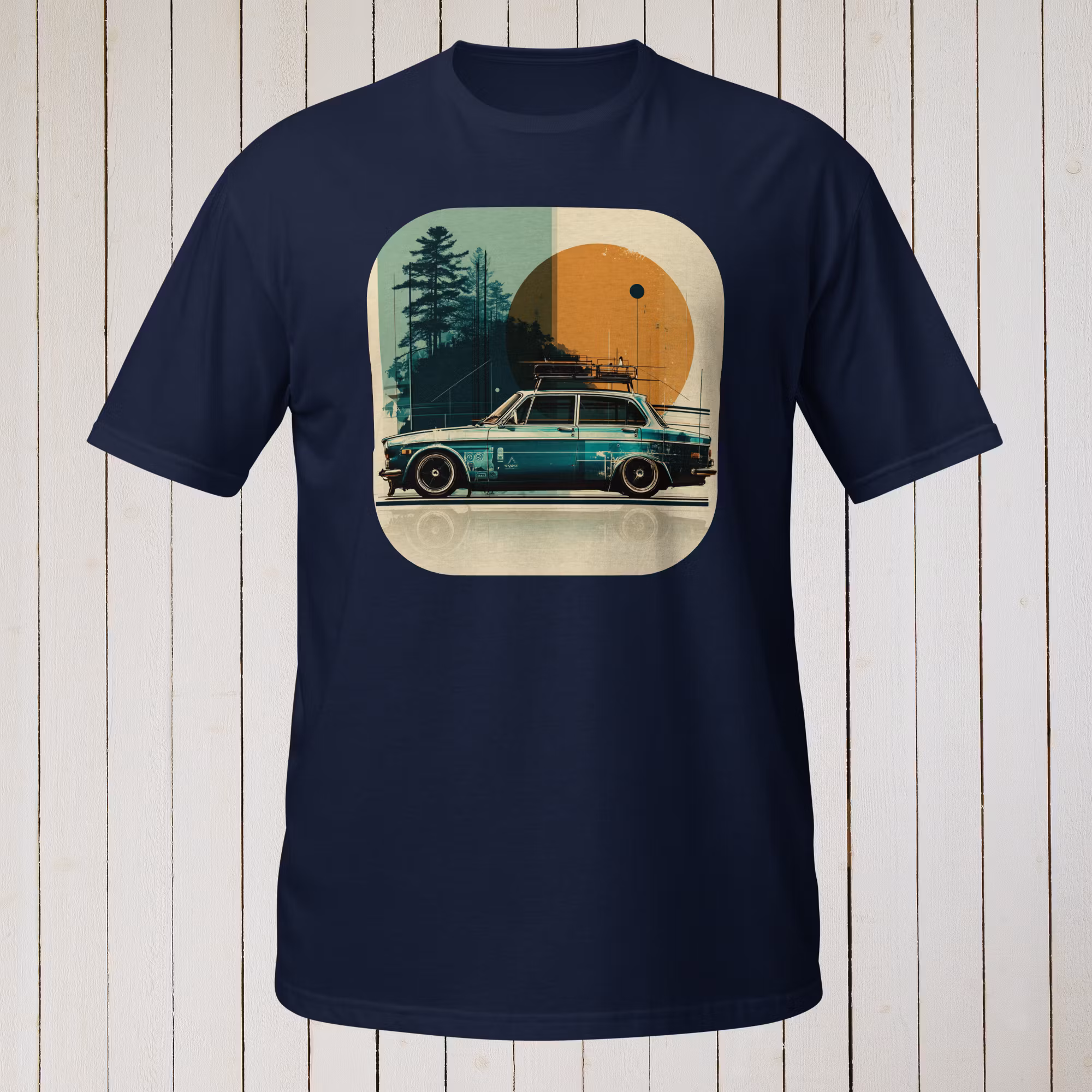 Sunset Burnout T-shirt (utan text)