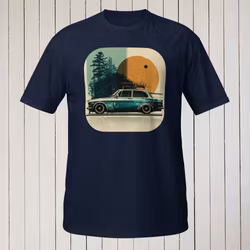 Sunset Burnout T-shirt (utan text)