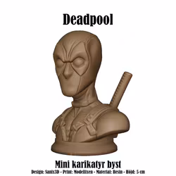 Karikatyrbyst: Deadpool