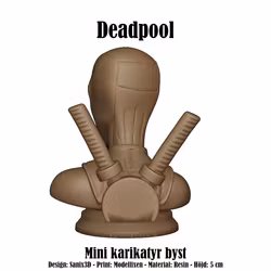 Karikatyrbyst: Deadpool