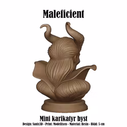 Karikatyrbyst: Maleficient