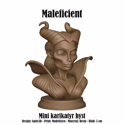 Karikatyrbyst: Maleficient