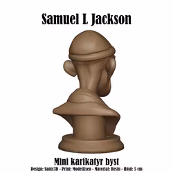 Karikatyrbyst: Samuel L Jackson