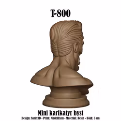 Karikatyrbyst: T-800