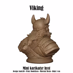 Karikatyrbyst: Viking