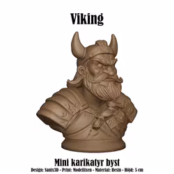 Karikatyrbyst: Viking