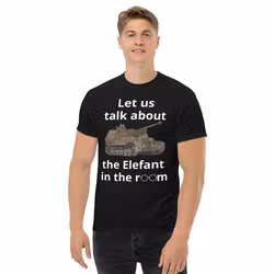 Let us talk about the Elefant in the room T-shirt