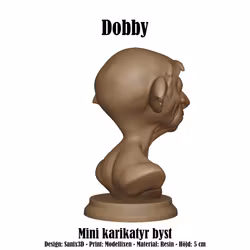 Caricature bust: Dobby