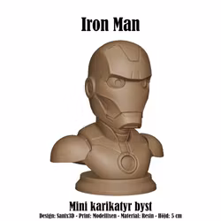 Karikatyrbyst: Iron Man