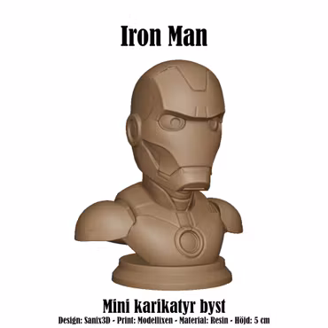 Karikatyrbyst: Iron Man