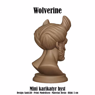 Karikatyrbyst: Wolverine