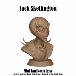 Karikatyrbyst: Jack Skellington