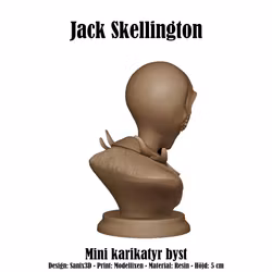 Karikatyrbyst: Jack Skellington