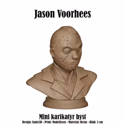 Karikatyrbyst: Jason Voorhees