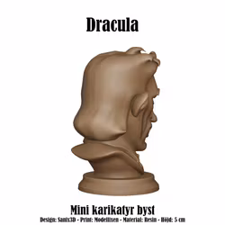 Karikatyrbyst: Dracula
