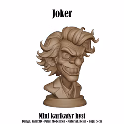 Karikatyrbyst: Joker