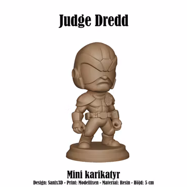Karikatyr: Judge Dredd