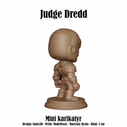 Karikatyrbyst: Judge Dredd