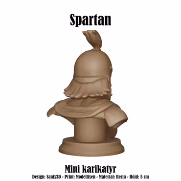 Karikatyrbyst: Spartan