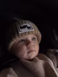 La'kje Stickad Mössa Cappuccino